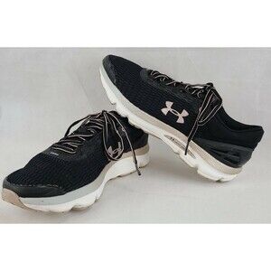 Under Armour Charged Intake 3 Women's (10) Black Running Shoes 3021245-002